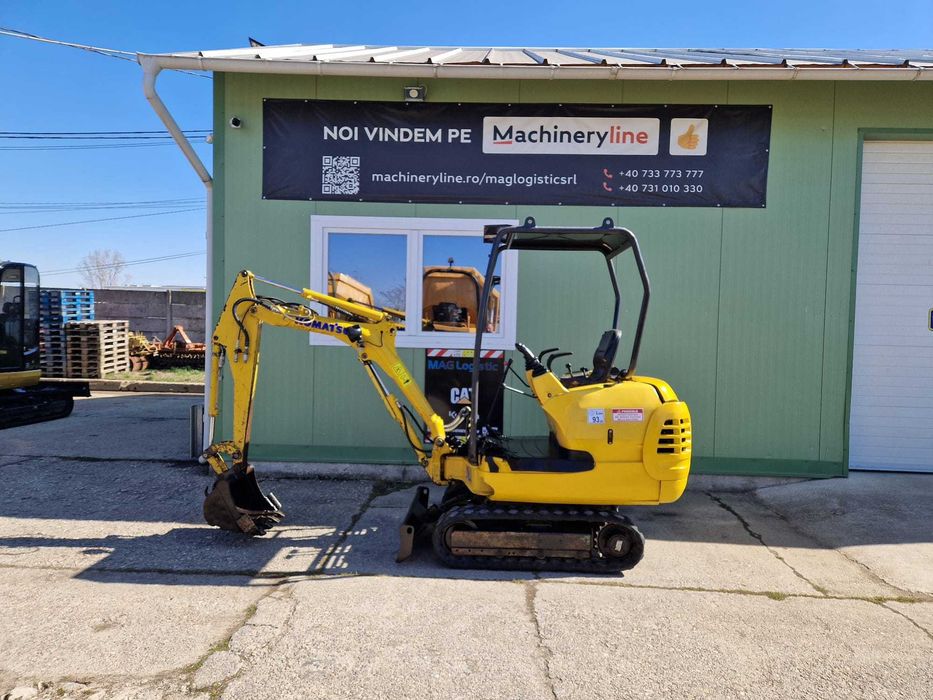miniexcavator Komatsu PC12