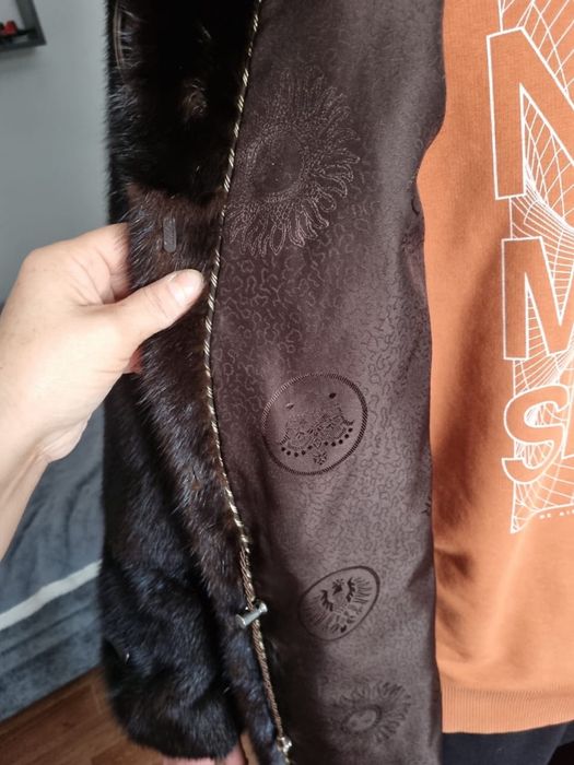 Шуба норковая длинная