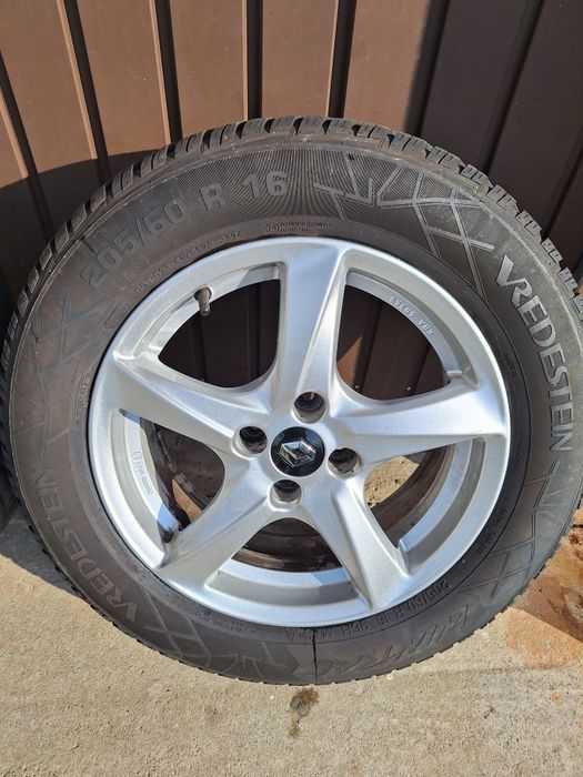 Jante aliaj originale 4×100 /16 ET 44 Captur Clio Nissan Logan Megane