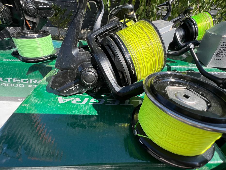 mulinete shimano ultegra xtd 14000,lansete Flx 20 din 2 tronsoane 390