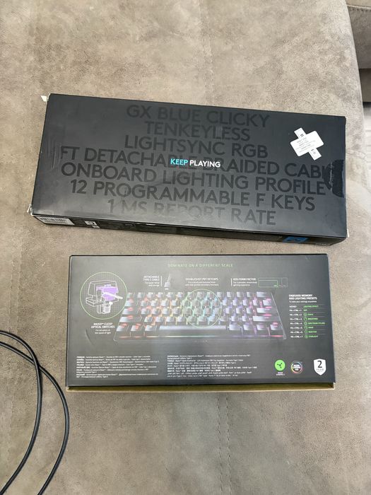 Logitech g213/ PRO/ Hero G502 / Razer hutsman mini