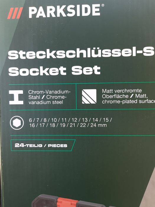 Trusa biti,Trusa tubulare, clichet parkside