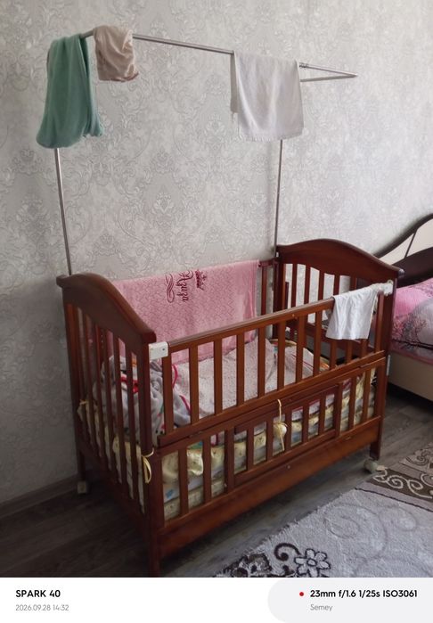 Детский кровать на районе океан