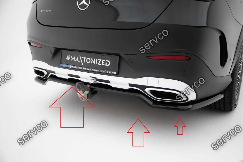 Prelungire bara spate Mercedes GLC Coupe AMG-Line C254 2022- v1 Maxton