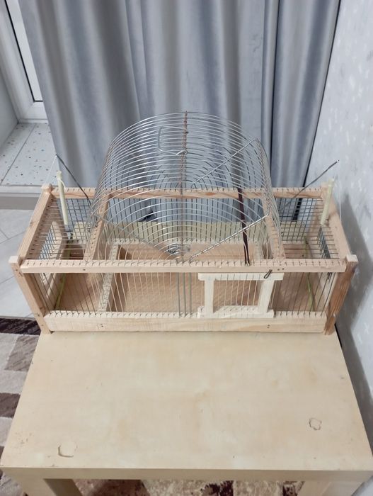 Продам клетку 2 х хлопка.