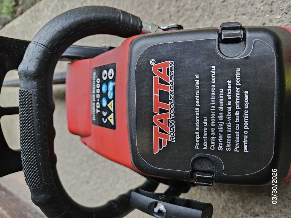 Drujba (motofierastrau) cu lant pe benzina Tatta TD-5800, 3.54 CP