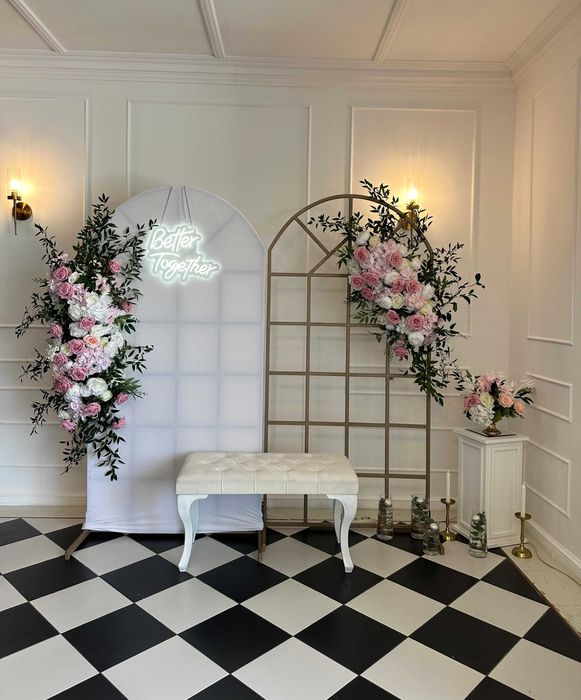 2200 lei aranajamente florale nunta - pachet complet