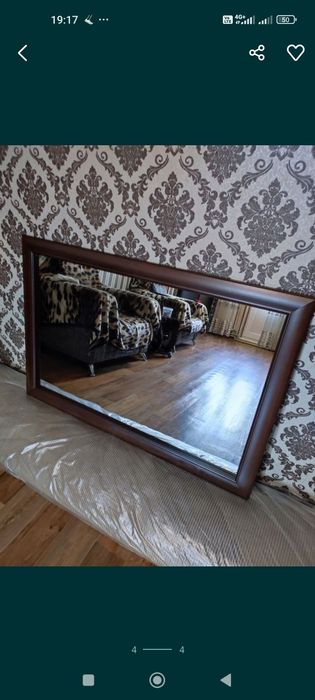 Зеркало новое,размер 105/71 ,цена 5000т.т.