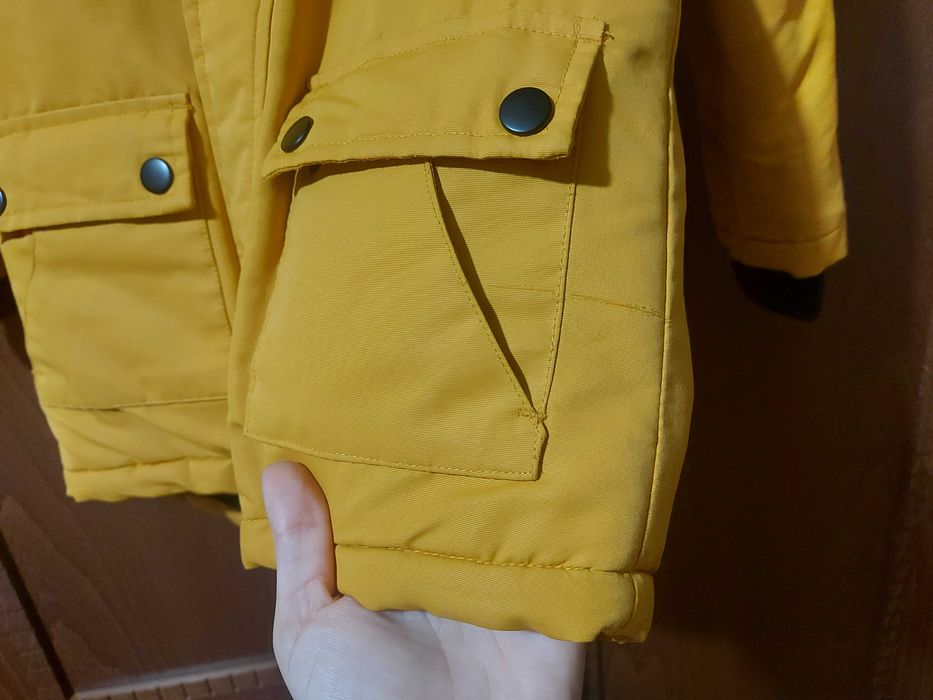 Зимно яке с качулка за момче