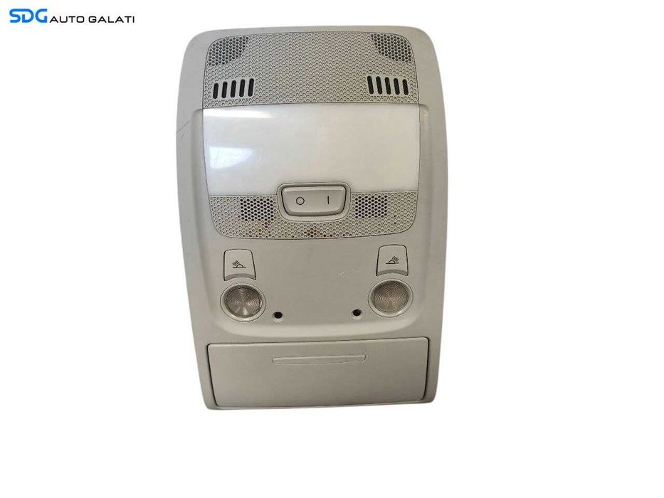 Lampa Iluminare Habitaclu Plafon Plafoniera cu Lumini Ambientala si Suport Ochelari Spatiu Depozitare Audi A4 B8 2008 - 2016 Cod 8T0947135BE 8K0951177 [LR1740]