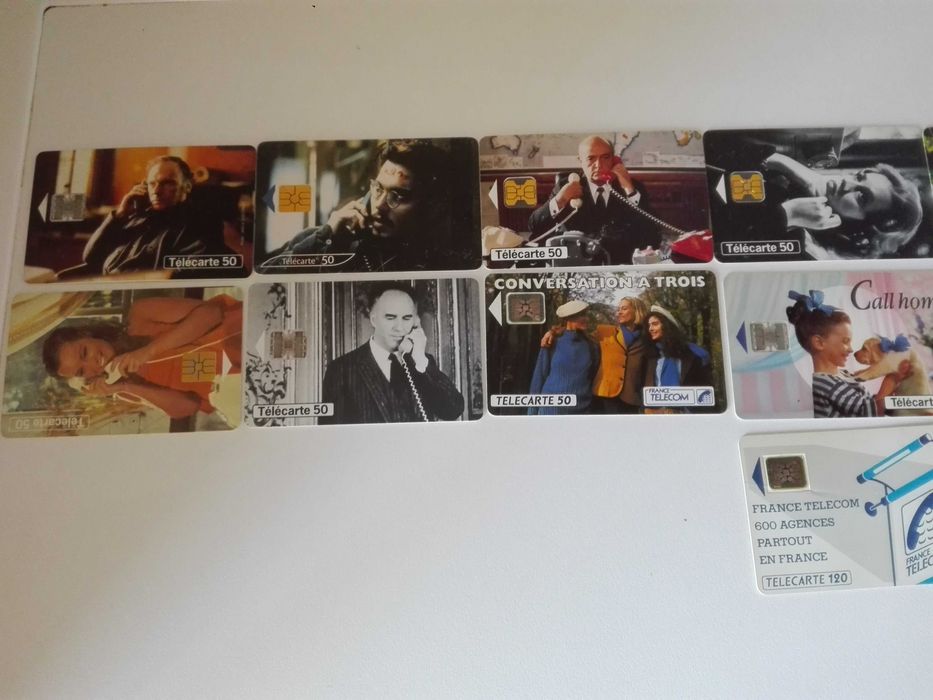 Фонокарти Франция и пощенски картички СССР.