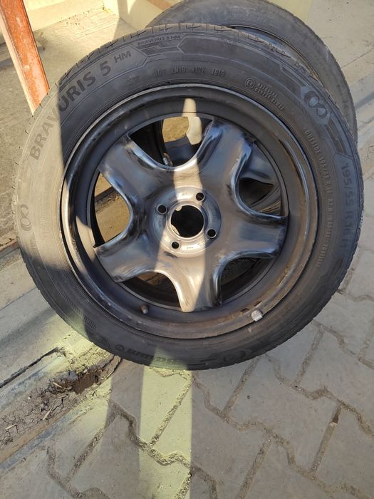 4 jante de oțel 16", originale Renault