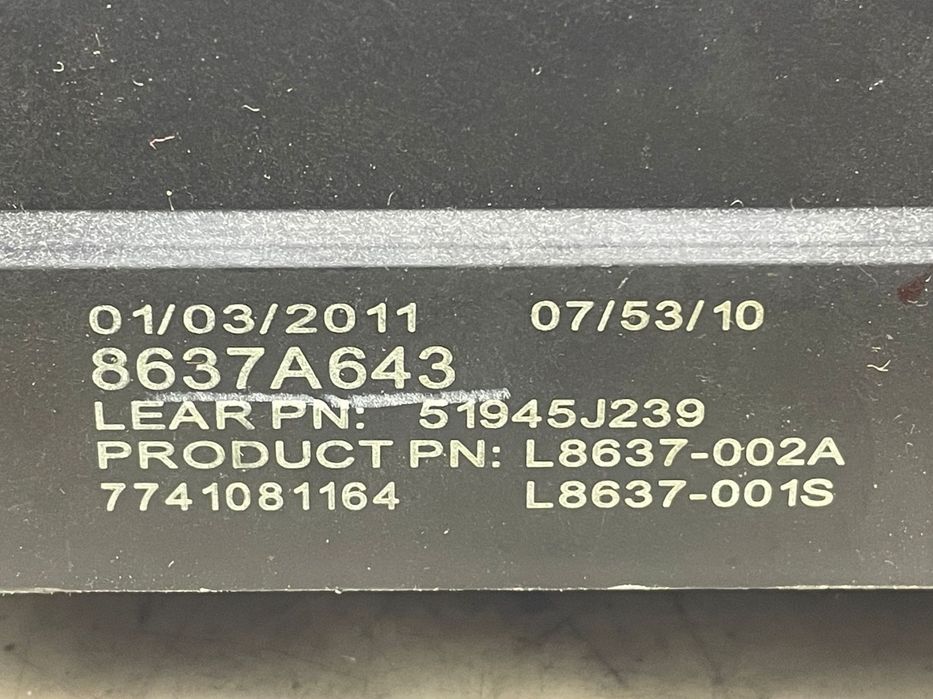 Calculator modul imobilizator 8670a029 Mitsubishi ASX 1 [2010 - 2012]