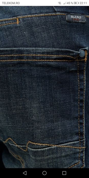 Blugi albastri slim fit Blend