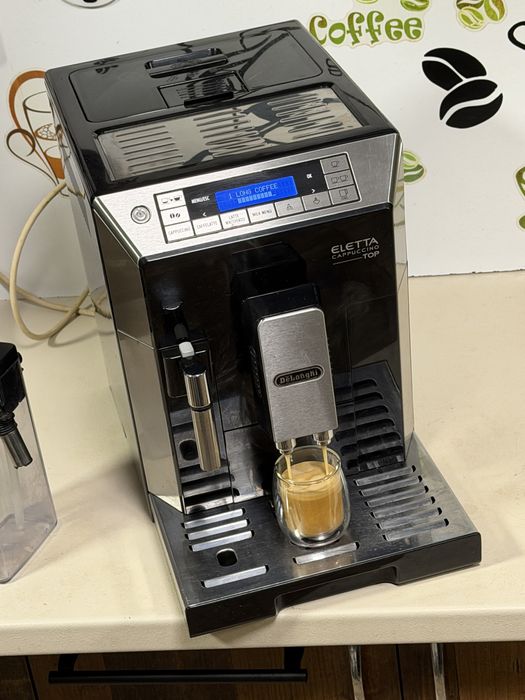 Кафемашина кафе автомат delonghi ELETTA cappuccino с гаранция