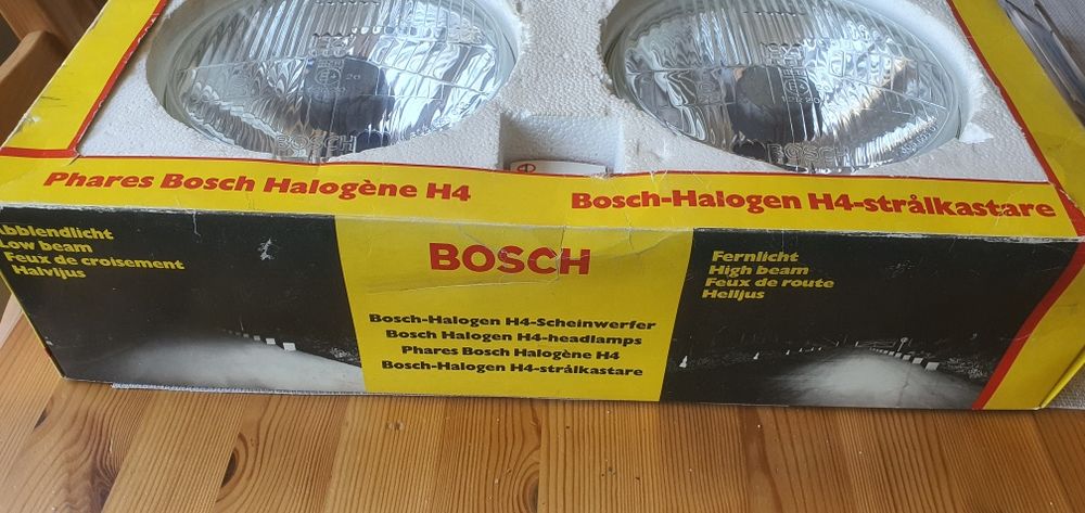 Фарове Bosch SBQ7 H4 за ретро автомобили Mercedes benz,bmw,vw,porsche