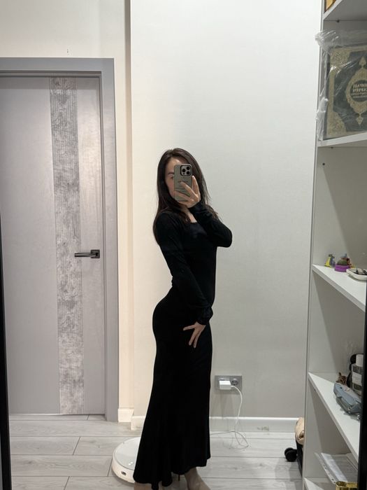 Платье элегантное трикотаж