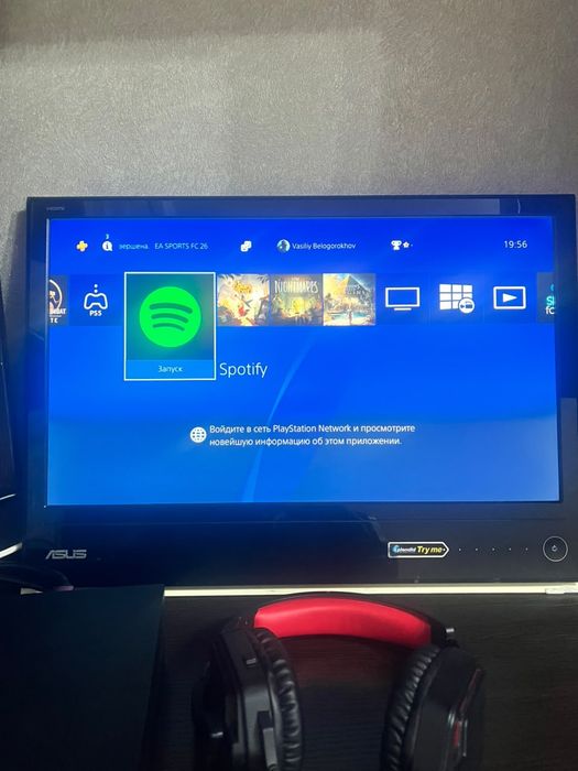Пс 4 с играми фк26,24 и тд