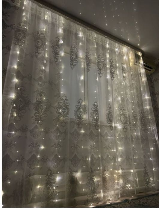 Продам новогодние герлянды штора