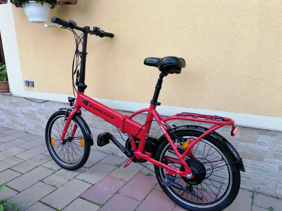 Електрически сгъваем велосипед 20 * ZUNDAPP RED Germany