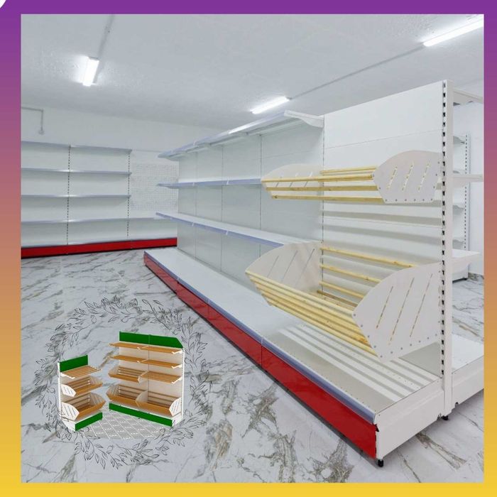 Стеллаж металлический сборный, konstruktiv metall stellajlar