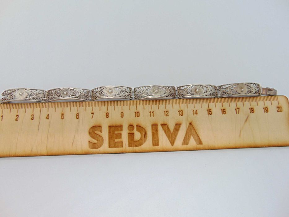 Bratara din argint filigran Mexic