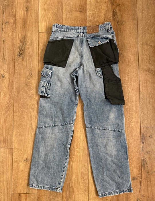 Engelbert Strauss 46 S barbati Denim Workwear pantaloni