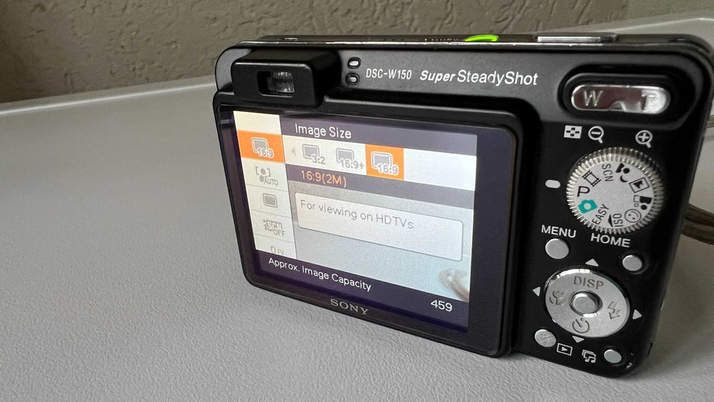 Sony Cybershot DSCW150 Cameră digitală de 8,1 MP