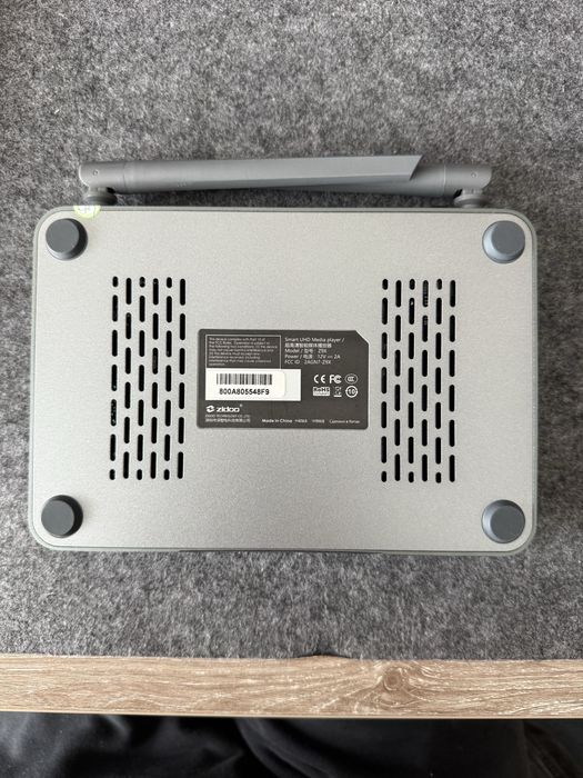 Media Player 4K Zidoo Z9X (Dolby Vision, HDR10+) - Pachet Complet / Full Box