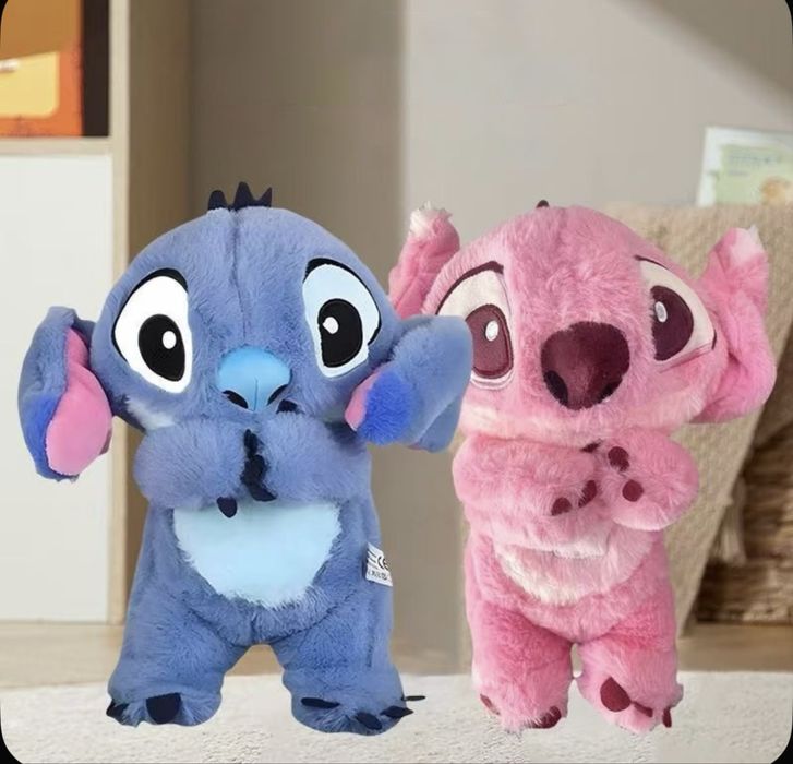 Дыщащий стич , мягкая звуковая игрушка