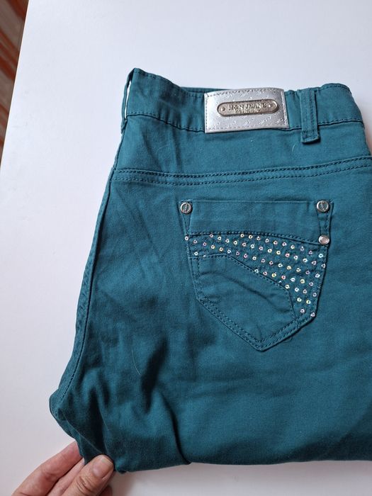 Pantaloni denim - Miss Natalie- 95% bumbac + 5% elastan