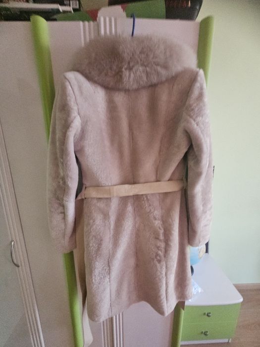 Дамско кожено палто XL размер