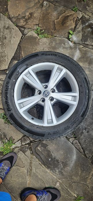 5/114.3/18 toyota rav 4 land cruiser оригинална резервна джанта с гума