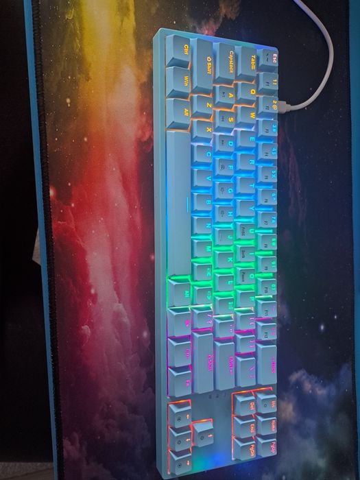 Tastatura mecanica qwertykey ,switchuri red