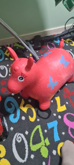 Ослик резиновый прыгун