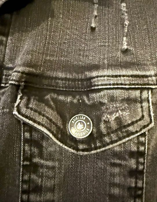 Оригинално Дамско Дънкено Яке Denim Noir Lon S