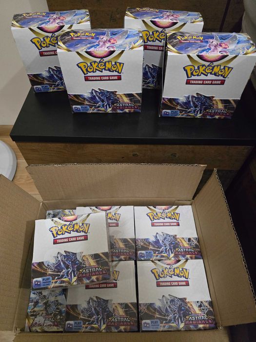 Pokemon Astral Radiance booster boxes