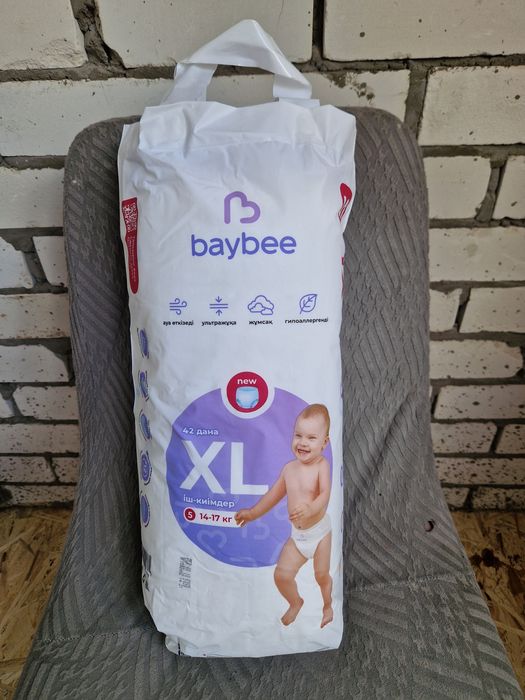 Подгузники Baybee Premium XL, 42 шт  пасперсы