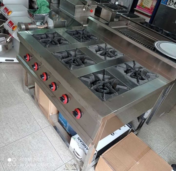 Gaz plita sotiladi 6kamfortkali pramishlenniy toza TURKIYA