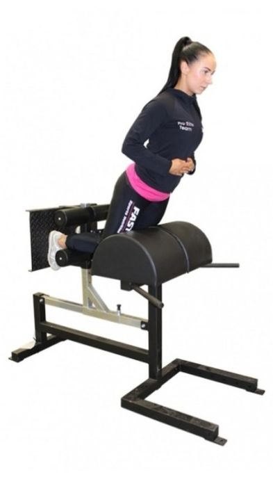 Aparat GHD (Glute Ham Developer)- aparat pentru lombari, abdomen, glutei