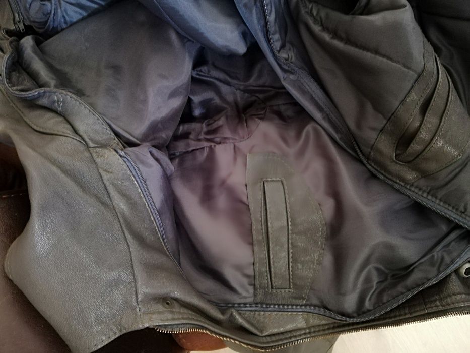 Мъжка, кожена полушуба