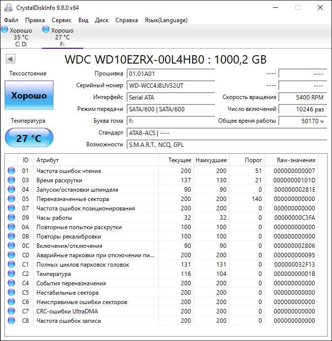 HDD WD 1TB (1000Gb)