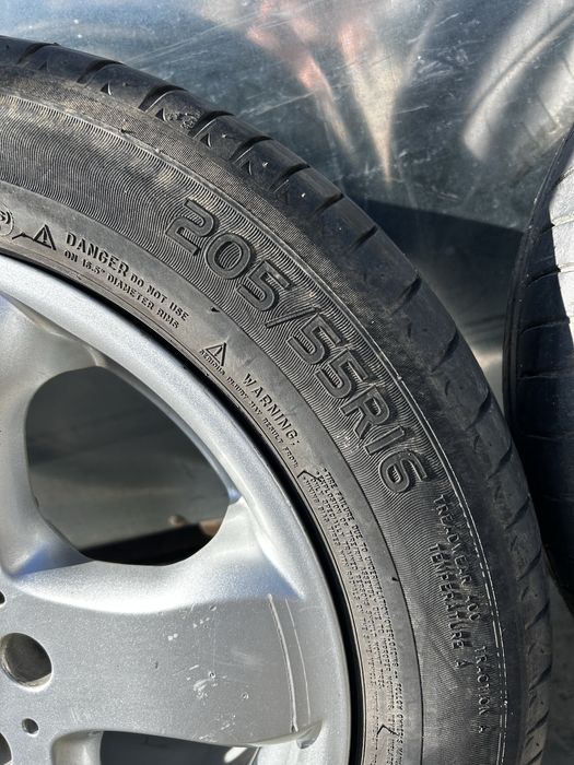 Джанти с гуми 5х112 16цола