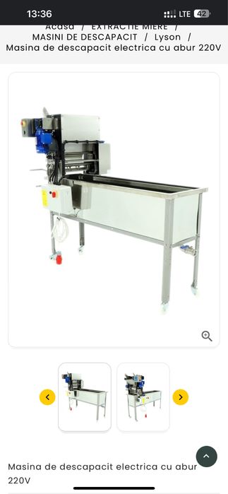 Masina descapacit rame miere lyson