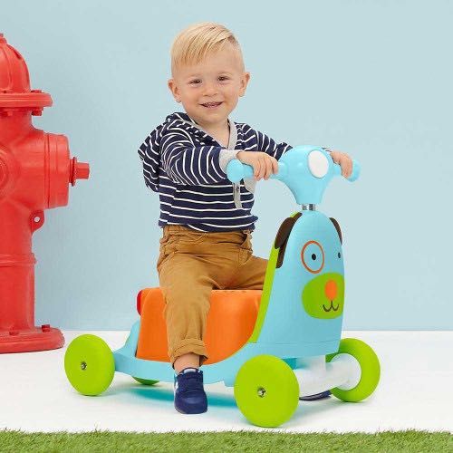 Skip Hop Ride on Toy детска четириколка 3 в 1 - кученцето Дарби