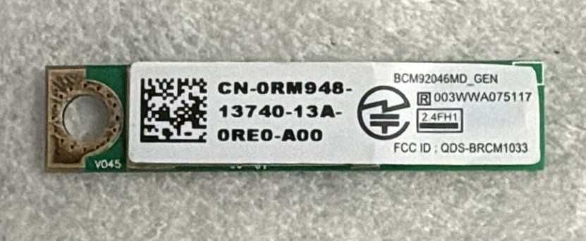 Modul Bluetooth Intern Laptop Dell Wireless 365 (Cod RM948 / 0RM948) – Original