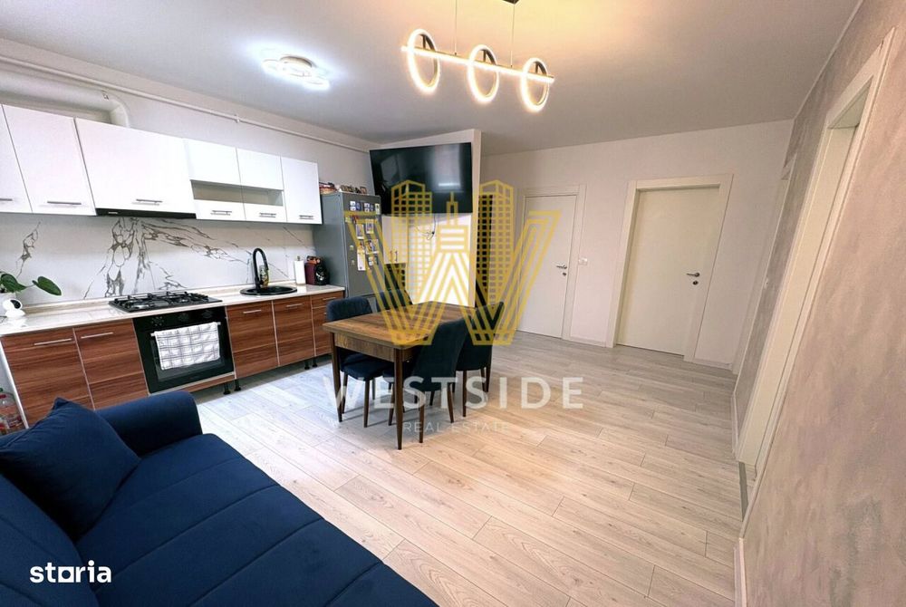 Apartament cu 3 camere, mobilat si utilat, de vanzare, in Giroc