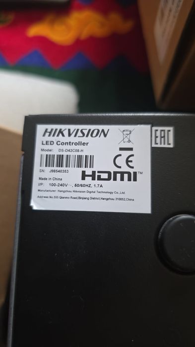 LED Controller.HIKVISION.видеостена