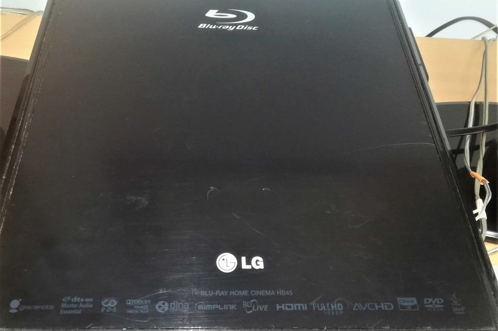 LG HB 45 Amplificator 2.1 BD HDMI subwoofer boxe Cabluri Fără Telec.