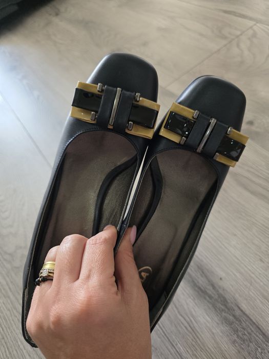 Pantofi Raxela din piele